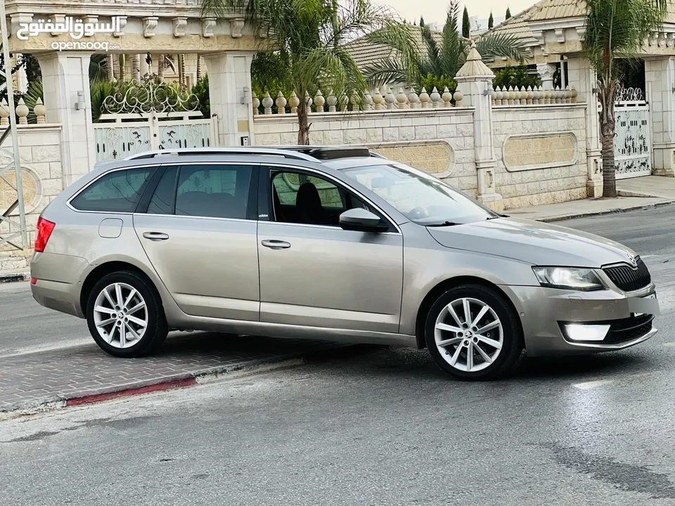سكودا اوكتافيا 2016 مطور 1600 ديزل جير اتوماتيك فل الفل اضافات بنورامااااا بسعررررر محرقه ع الكاش