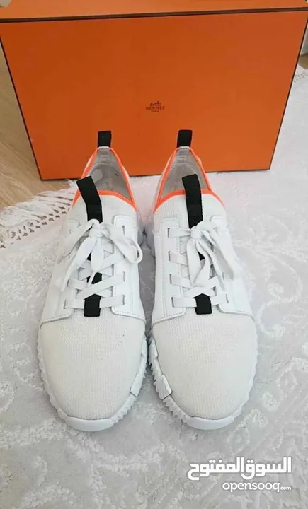 Authentic Hermes Depart Bouncing Sneakers for Men Size 42 for Sale