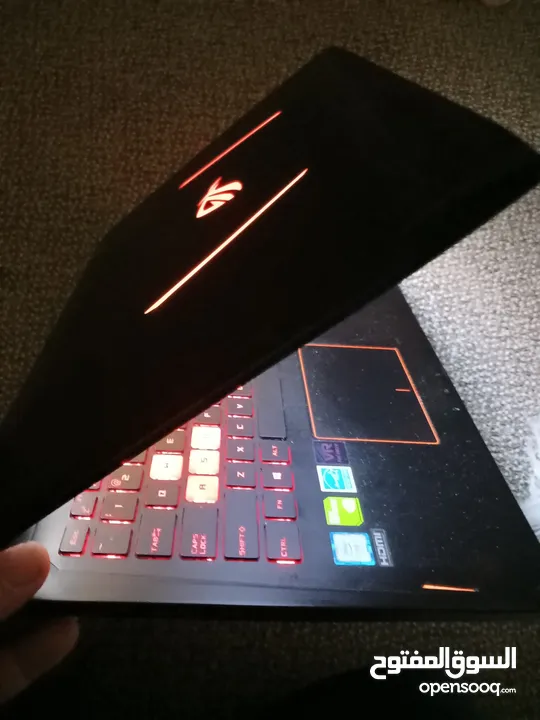 ASUS Rog Strix Gaming Laptopلابتوب كيمينك شاشة عملاق