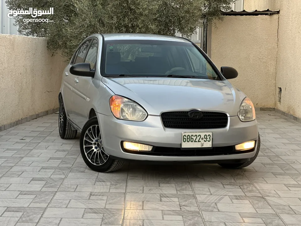هونداي فيرنا ترخيص 2007 جير اتماتيك ماطور 1600 بنزين