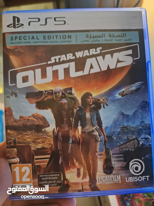 Star Wars Outlaws شبه جديد