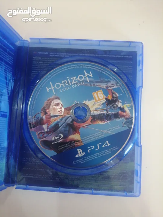 سي دي Horizon Zero Dawn مستعمل 1 شهر سبب البيع تم التختيم اللعبة شغالة ولا خدش