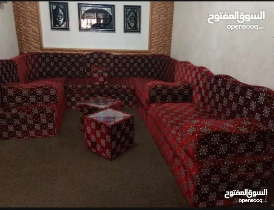 اثاث كنب حرف U جلسة عربية