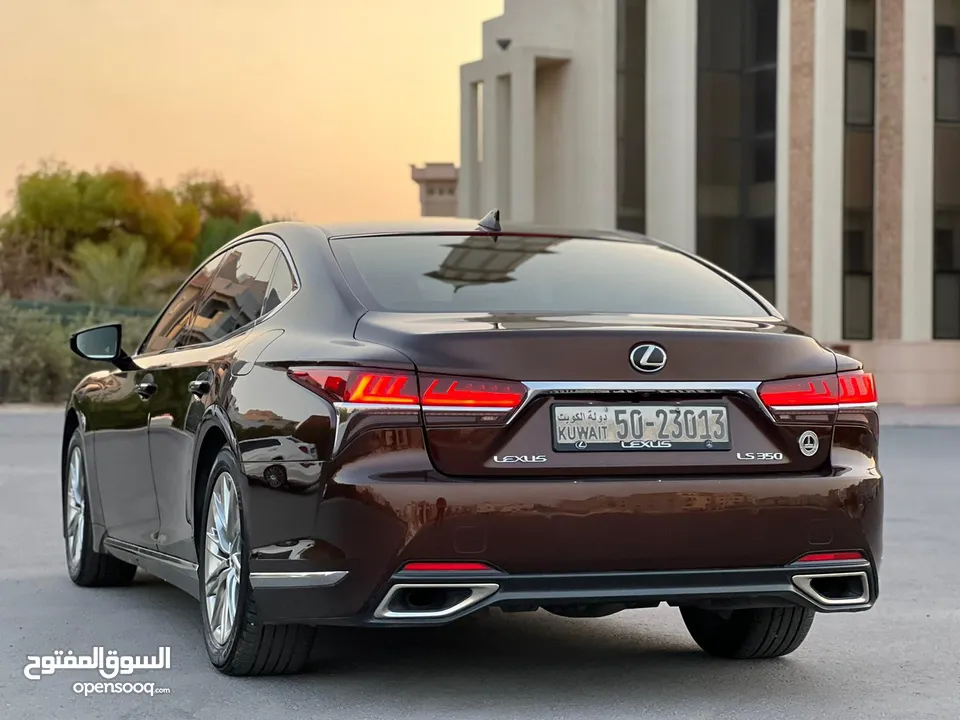 لكزس ls350 صبغ وكالة بحالة فوق الممتازة