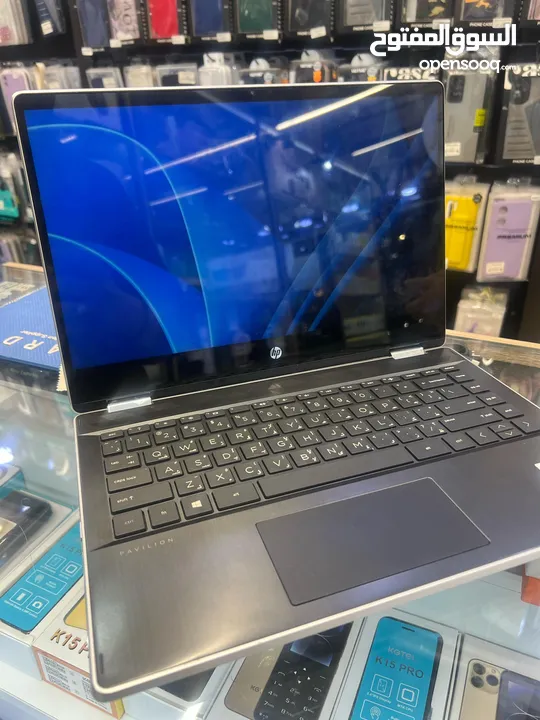 لابتوت hb  شاشة تاتش core i7  الجيل العاشر مستعمل