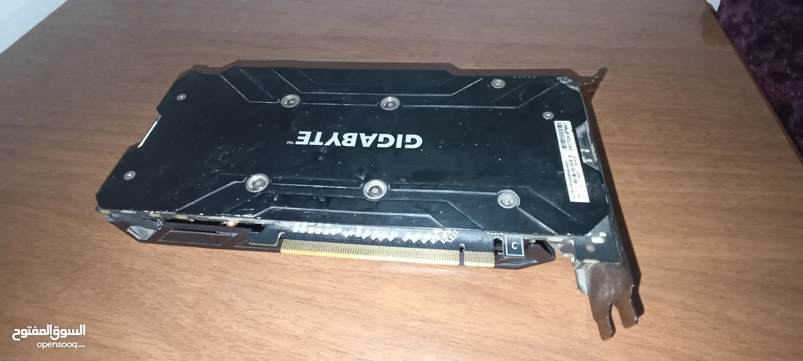 كرت شاشه580 8gb مستعمل ولكن الجي بي يو تالف قابل للتصليح