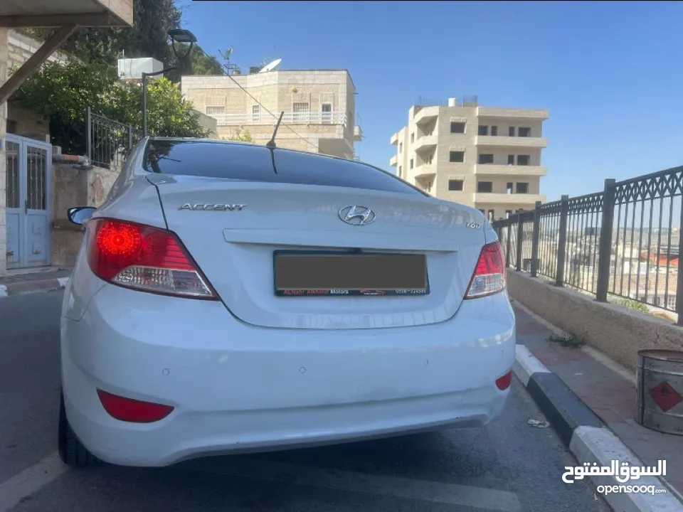 هونداي اكسنت 2018  ديزل  1600 فحص نظيف