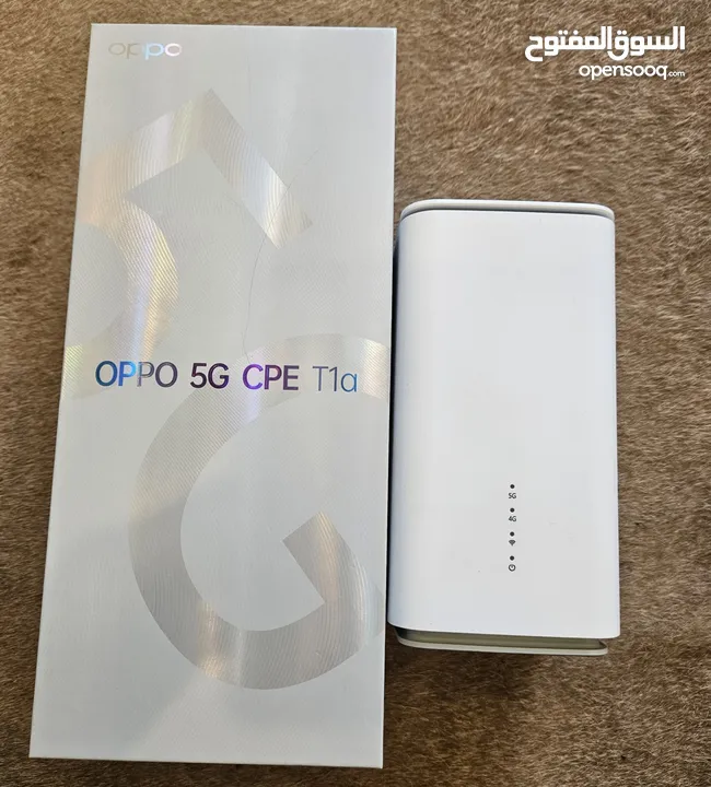 برودبند جهاز واي فاي منزلي oppo 5G CpE T1 ب80 BD