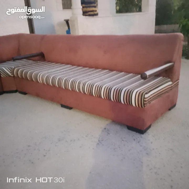 كورنر تفصيل 11 مقعد خشب سويد وايادي زان