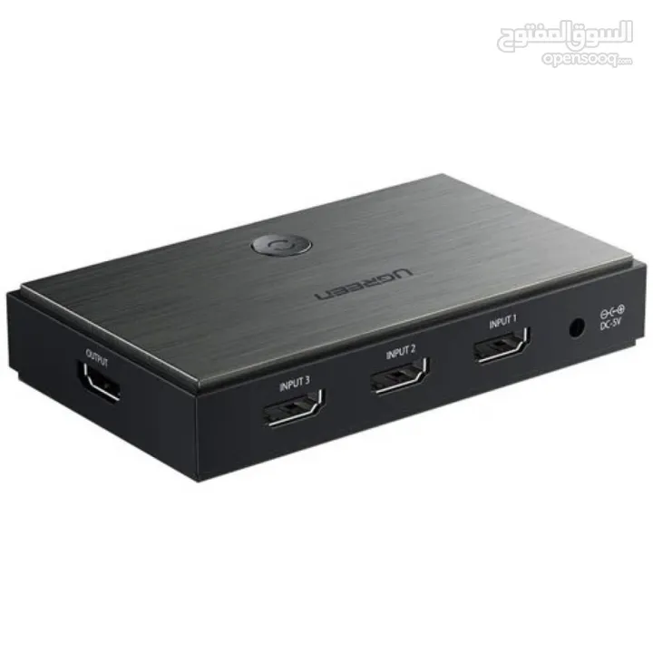 UGREEN CM188 HDMI Splitter 3 In 1 Out مقسم يوجرين