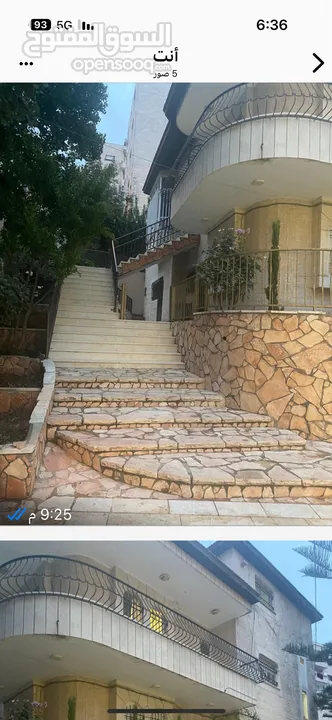 بيت مستقل مكون من طابقين وروف