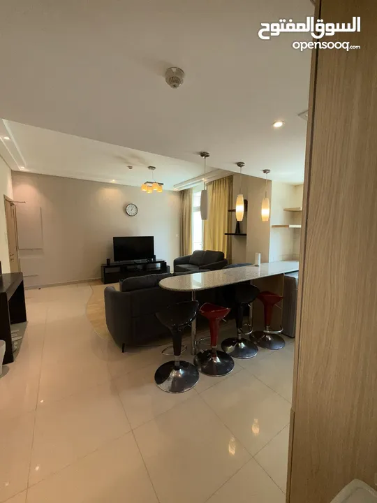 Fully furnished 2 bedroom apartment with sea view at a great location nearby restaurants and cafes