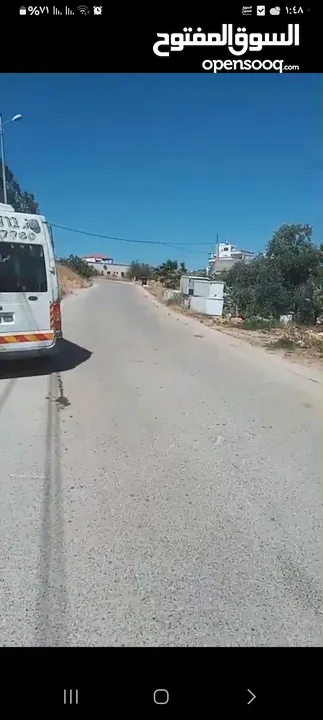 ارض للبيع في منطقه جفنا  ع شارع مساحه 2 دونم