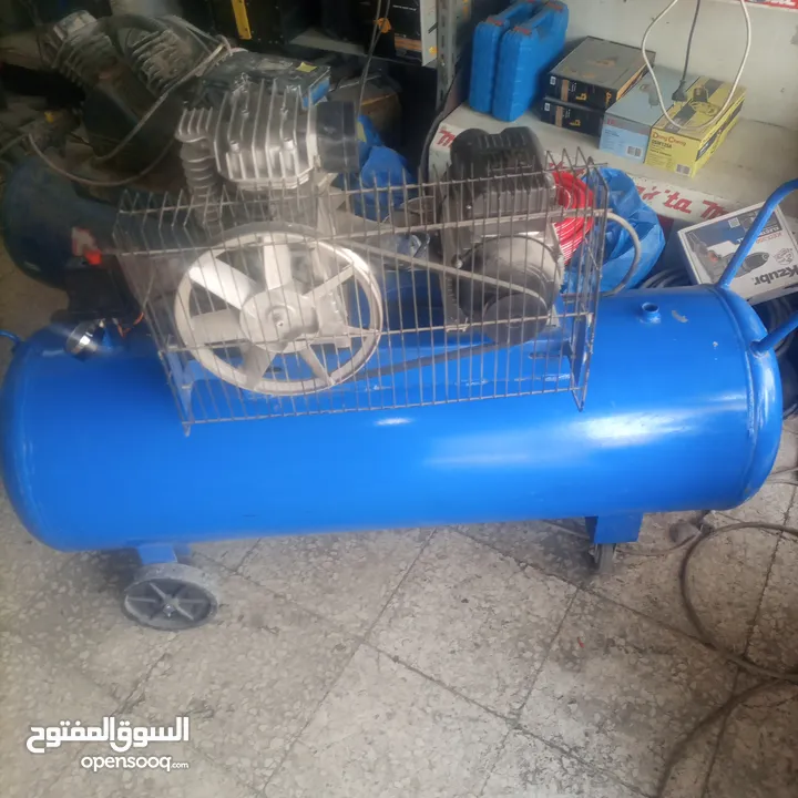 كمبريصة هواء ضاغط هواء 150 لتر