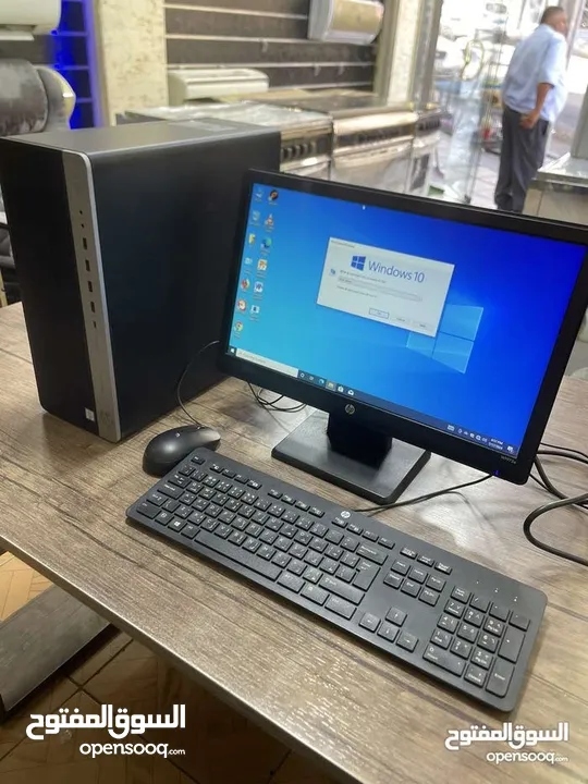 كمبيوتر HP جيل سابع Core i5 بسعر 165 JD