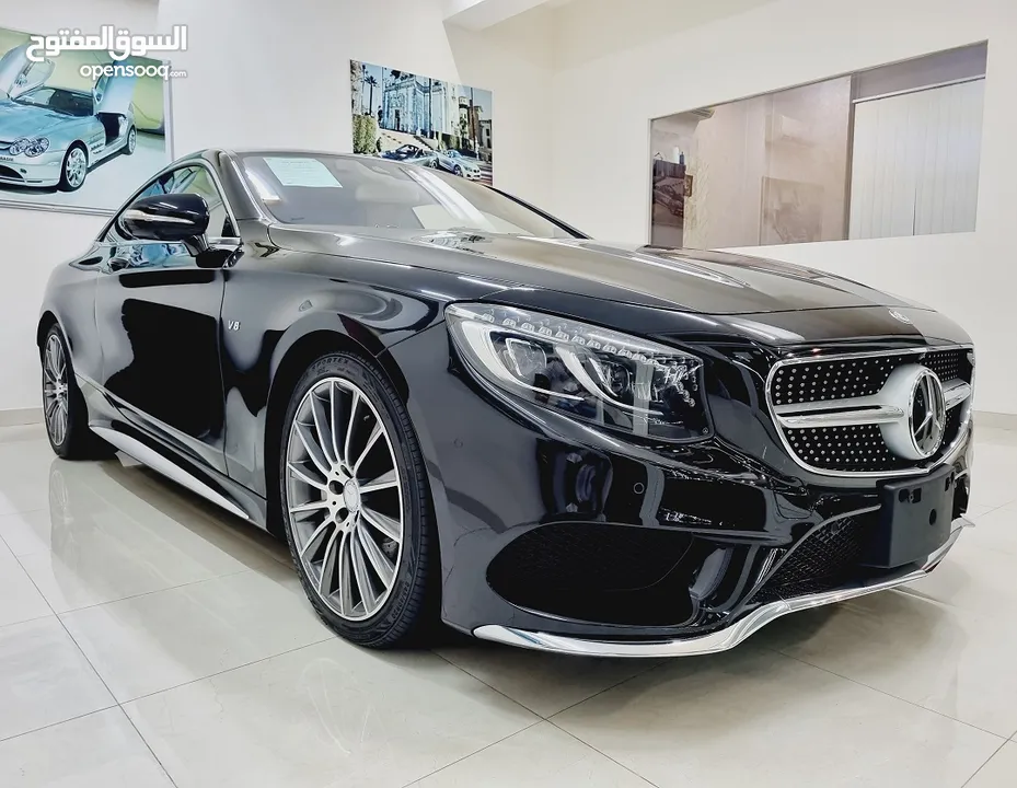 54,000 KM S550 COUPE WITH AMG BODY KIT,  IMPORTED FROM JAPAN, YEAR 2015 , CAR IN EXCELLENT CONDITION