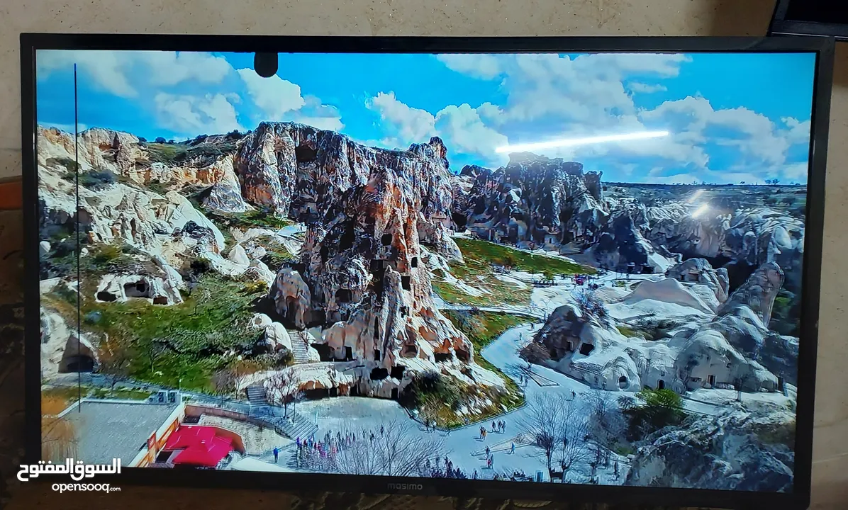 شاشة تلفزيون ليد 55 بوصة فقط 250 شيكل