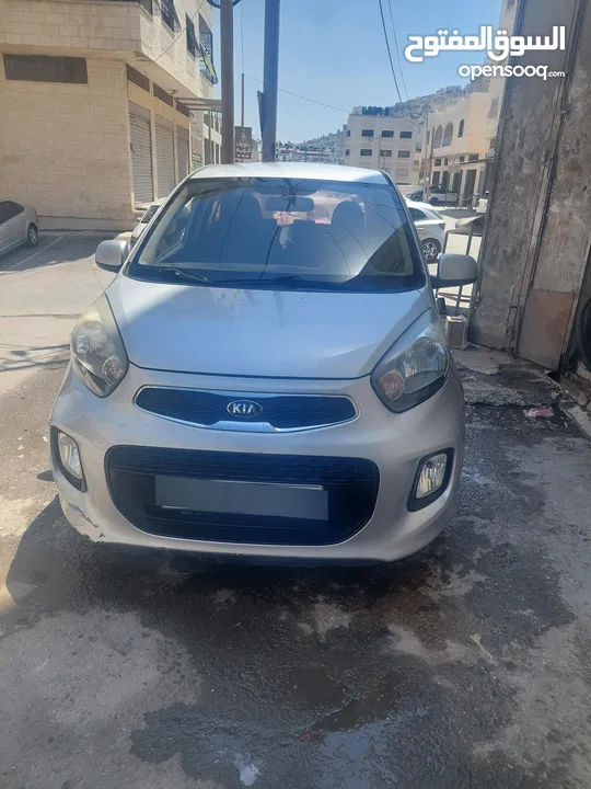 كيا بيكانتو حالة الشركة  عداد الكيلومتر 65 الف