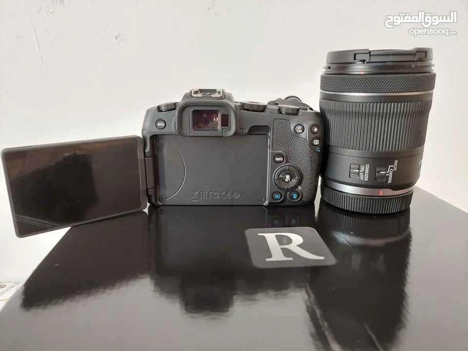 للبيع كاميرا canon Rp +عدسة 105_24  الكاميرا وكالة نظيفة جدا. -عداد الشتر 5k فقط،بجميع اغراضه