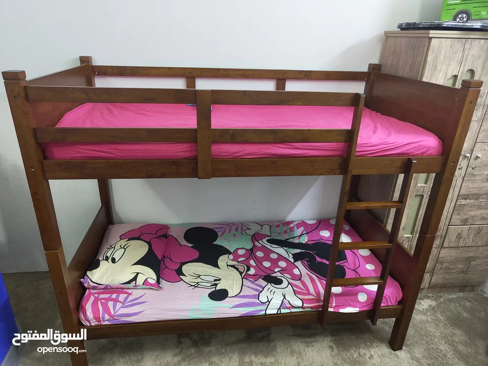 Wooden Bunk Bed for sale