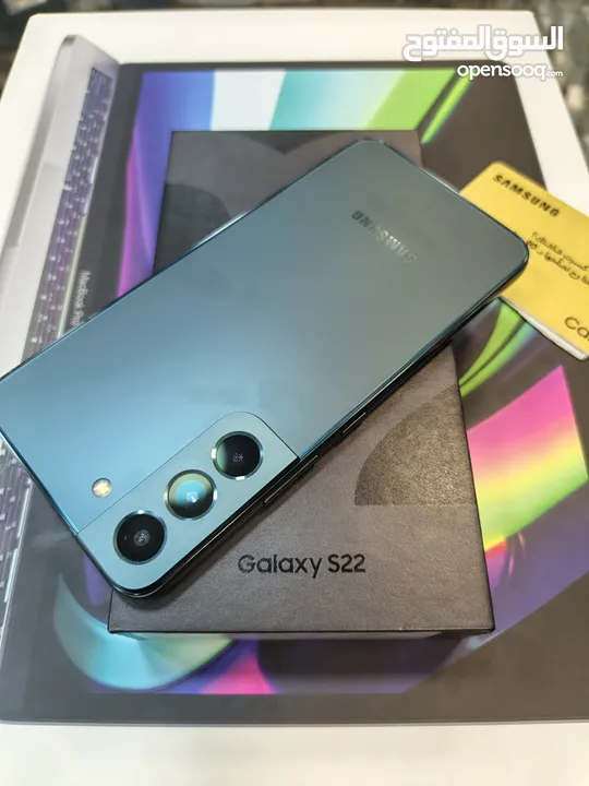 Samsung S22 5G وارد الوكيل الرسمي BMS 256 GB  عربي اصلي كاامل
