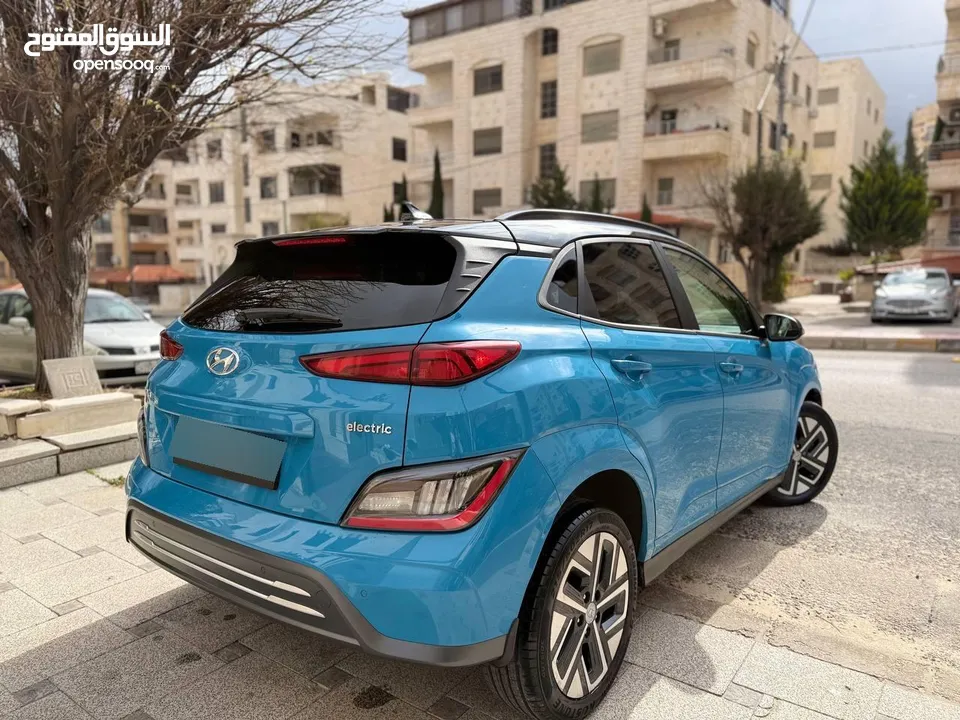 ‎هيونداي كونا كهرباء موديل 2022 كلين تايتل خالي من الحوادث جمرك اليوم ترخيص وتأمين سنه كامله