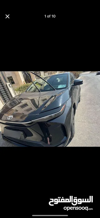 تويوتا BZ4 2023 فحص كامل لون اسود للبيع بسعر مغري