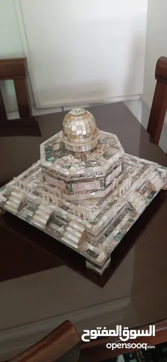 مجسم قبة الصخرة صدف