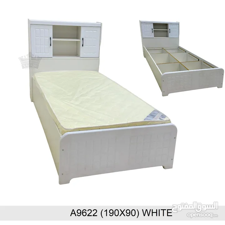 BRAND NEW WOODEN BEDS WITH 12CM MATTRESS