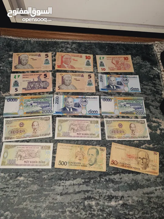 عملات عالمية old paper money