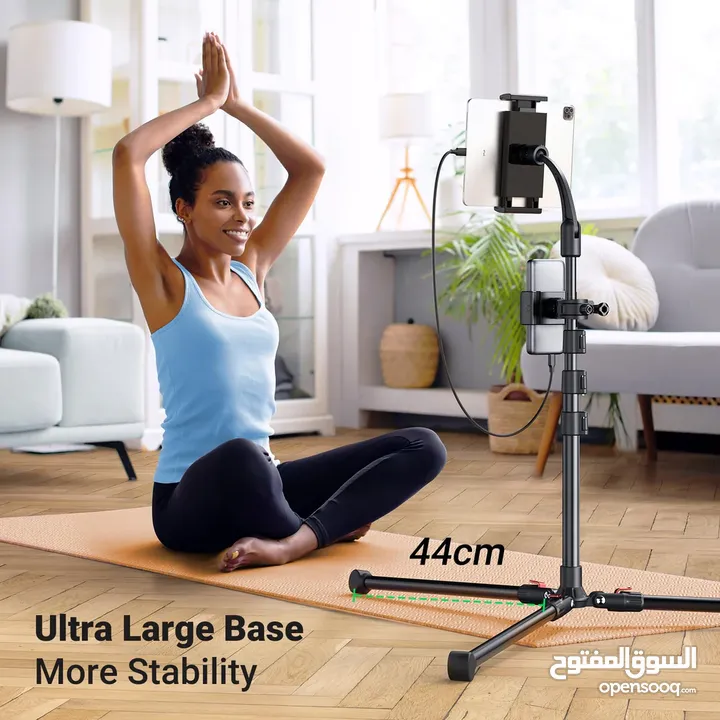 حامل ترايبود UGREEN إنش 68 مع ذراع مرن و360° دوران للهواتف والأجهزة اللوحية  UGREEN TRIPOD