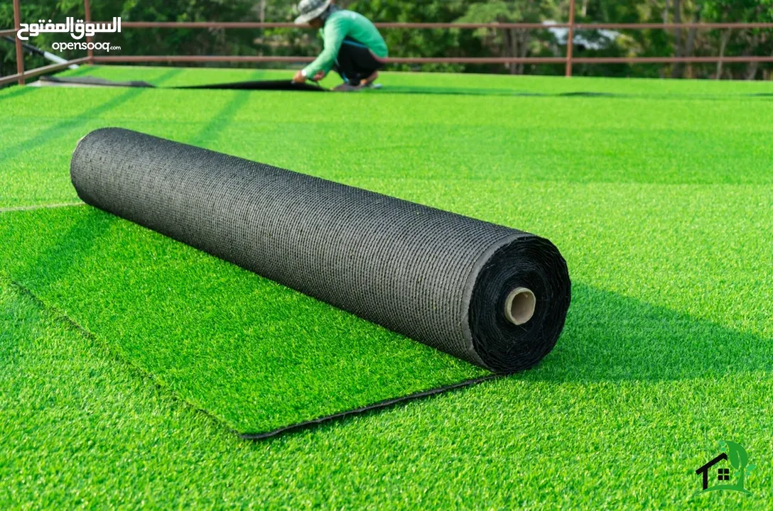 عشب صناعي  Artificial Grass available with different thickness and quality's in different prices