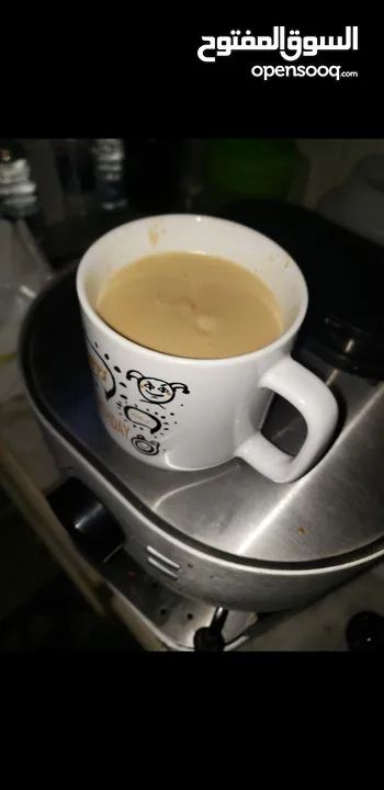 مكنة قهوة اكسبرس ممتازة مستعملة مرة واحدة فقط