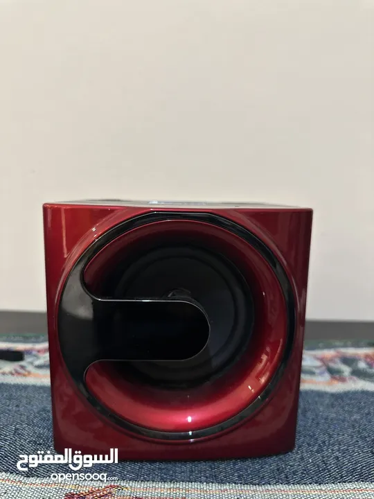 Speaker with microphones