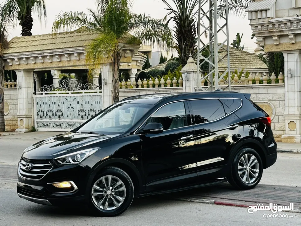 هونداااي سنتافي 2017 فل بدون فتحه مطور 2000 ديزل 2*4 بوية شركه بالكامل سعر حرررق