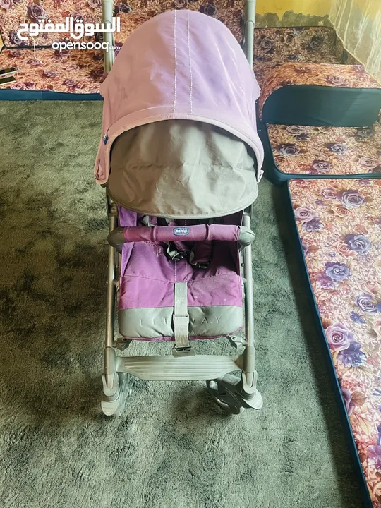 عرباية اطفال chicco استعمال بسيط