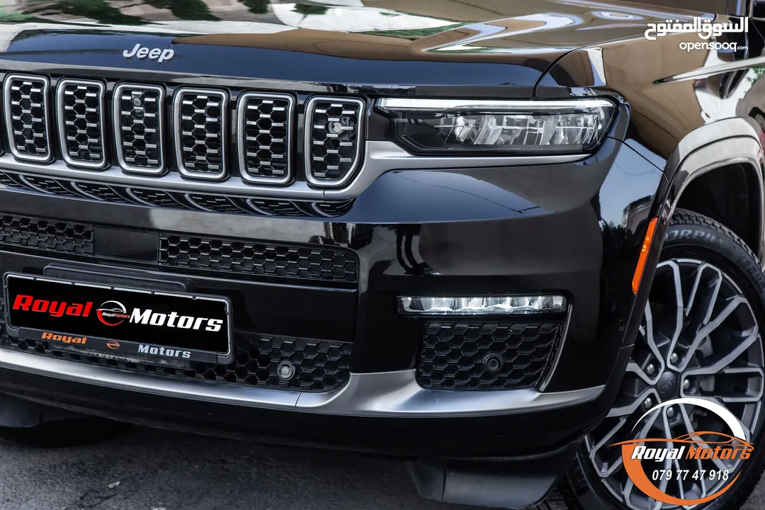 الان لدى رويال موتورز   Jeep Grand Cherokee L 2021 Summit