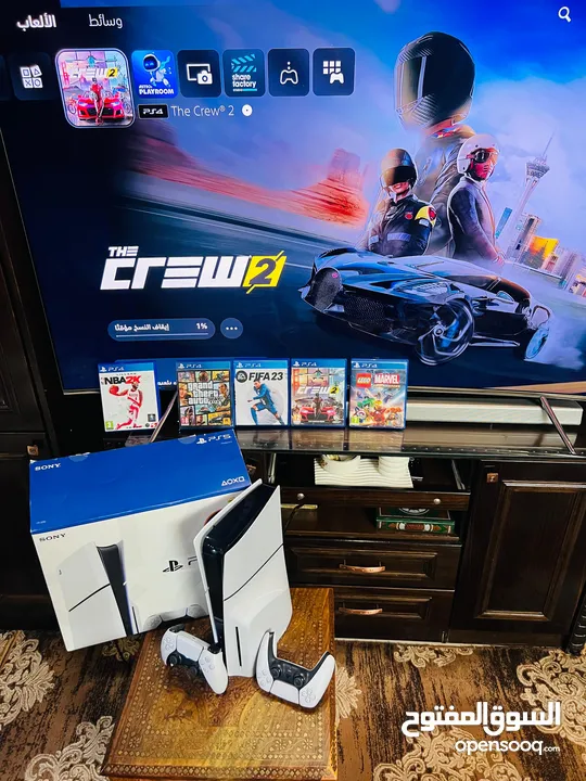 Playstation 5 Slim Blueray  بلاستيشن 5 سلم