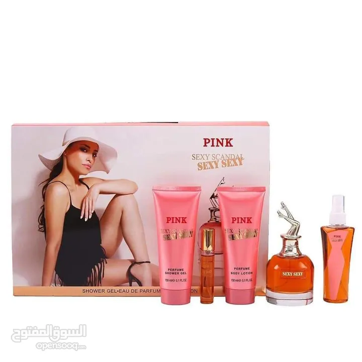بكج scandal pink من اكثر العطور النسائيه الي انوصفت بالاغراء والانوثه عطر المساء الساحر .