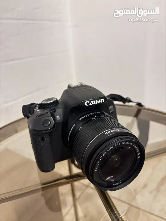 Canon EOS 650D with 18-55mm IS II Lens