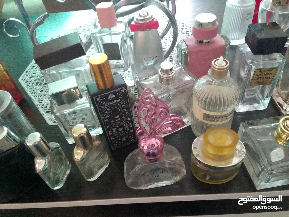زجاجات عطور فارغه للبيع