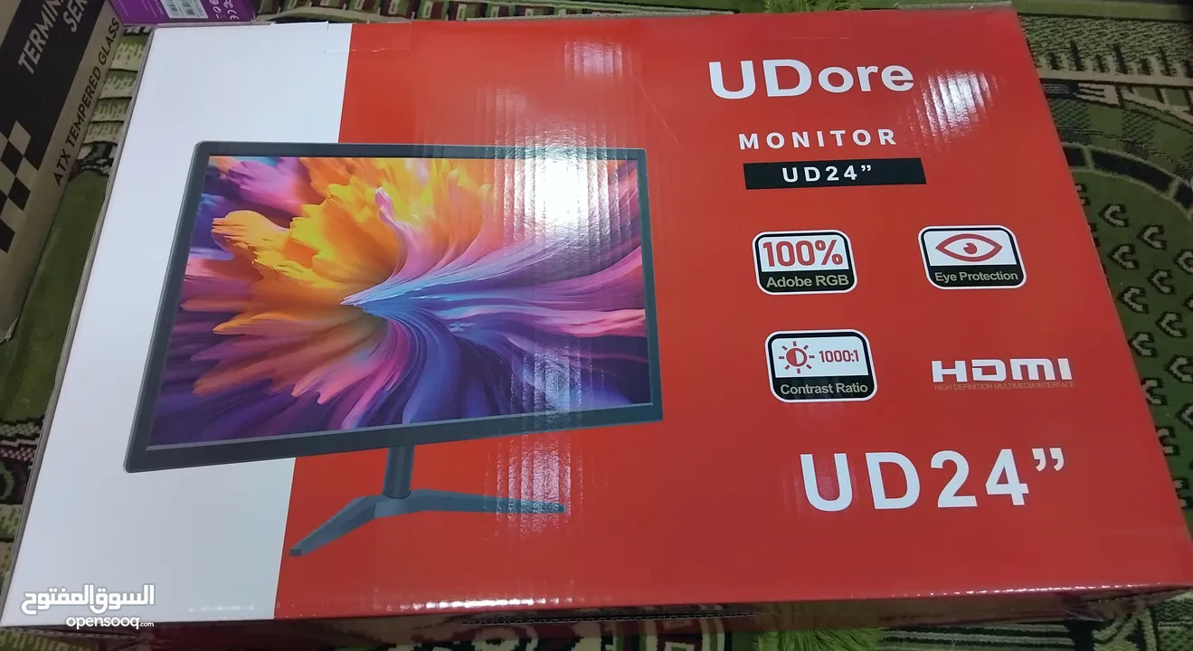 شاشه جيمنج 24 انش 75 هرتز فلات UDORE UD 24 INCH 1080P FULL HD 75HZ FLAT GAMING MONITOR