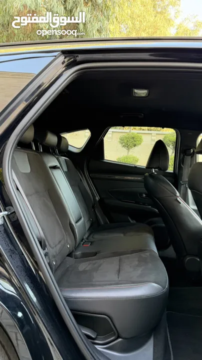 هونداي توسان NLine ترخيص 2022 محرك 1600 هايبرد plug in/يقطع على الشحنه 65 كيلو متر 271 حصان