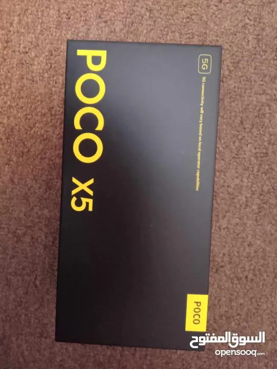 poco x5 5g مستعمل اسبوع واحد