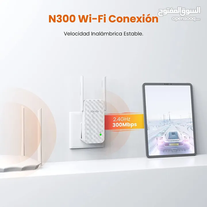 موسع انترنت شبكات انترنت وايرلس تيندا  Tenda A9 Extender For internet connection