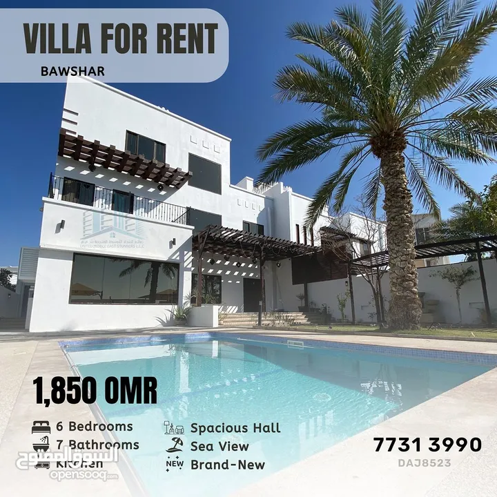 Beautiful 5+1 BR Villa / فيلا جميلة بديكور عريق