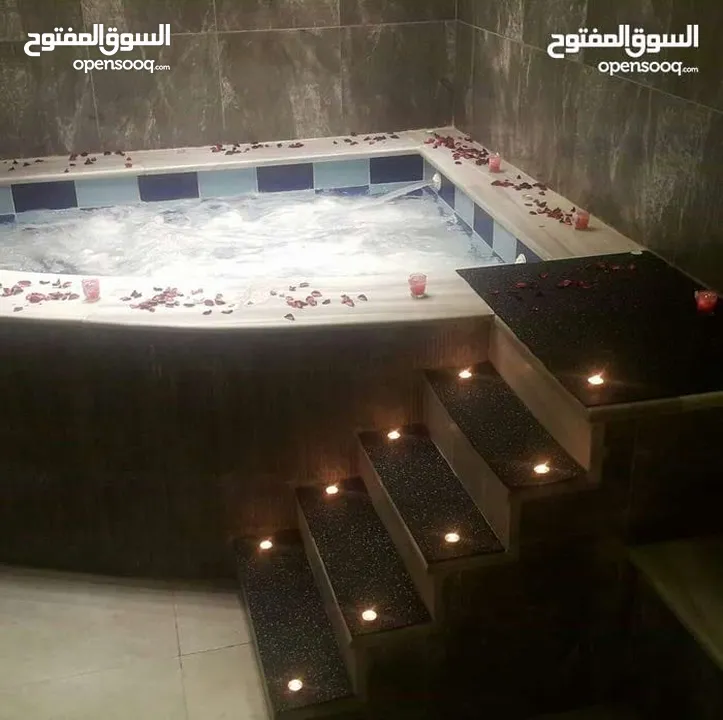 القدومي لعمل الساونا والبخار والجاكوزي