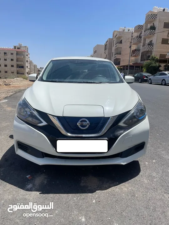 نيسان سيلفي كهربا 2018  بحاله الوكاله استخدام شخصي فقط وبسعر 9600 دينار