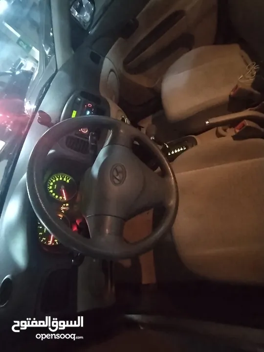 هيونداي اكسنت 2009 ماتور 1600 cc اصلي 4 جيد ممشى قليل بحاله الوكاله