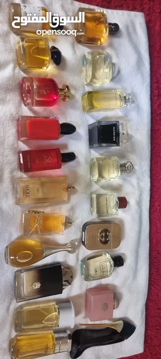 perfumes refllled and some of original all mixed